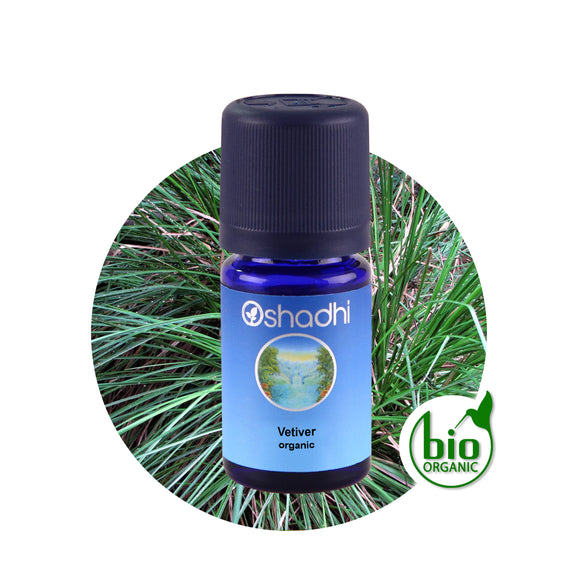 Етерично масло от Ветивер, био - Oshadhi ароматерапия aromatherapy essential oils