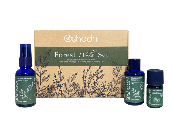 Oshadhi ароматерапия подаръчен комплект: В гората