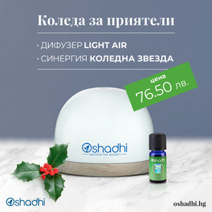 Oshadhi_Коледа_подаръци_приятели_ароматерапия_етерични масла