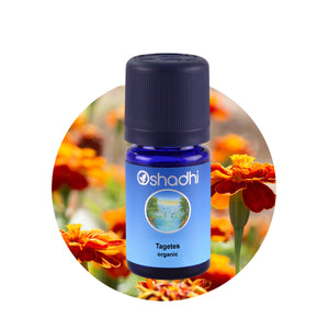 Етерично масло от Тагетес (Малка турта) БИО - Oshadhi ароматерапия aromatherapy essential oils