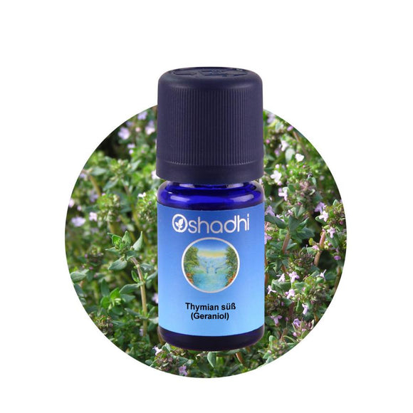 Етерично масло от Обикновена мащерка (гераниол) - Oshadhi ароматерапия aromatherapy essential oils
