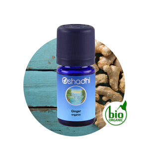 Етерично масло от Джинджифил, Био - Oshadhi ароматерапия aromatherapy essential oils
