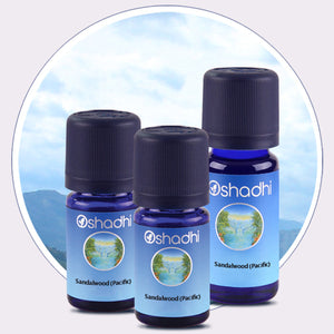 Етерично масло от Сандалово дърво (Тихи океан) - Oshadhi ароматерапия aromatherapy essential oils