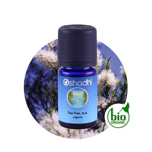 Етерично масло от Чаено дърво, био - Oshadhi ароматерапия aromatherapy essential oils